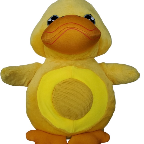 Duck by Ganz  Plush Toy,  11-1/2 inch, speaker in front - Picture 1 of 8